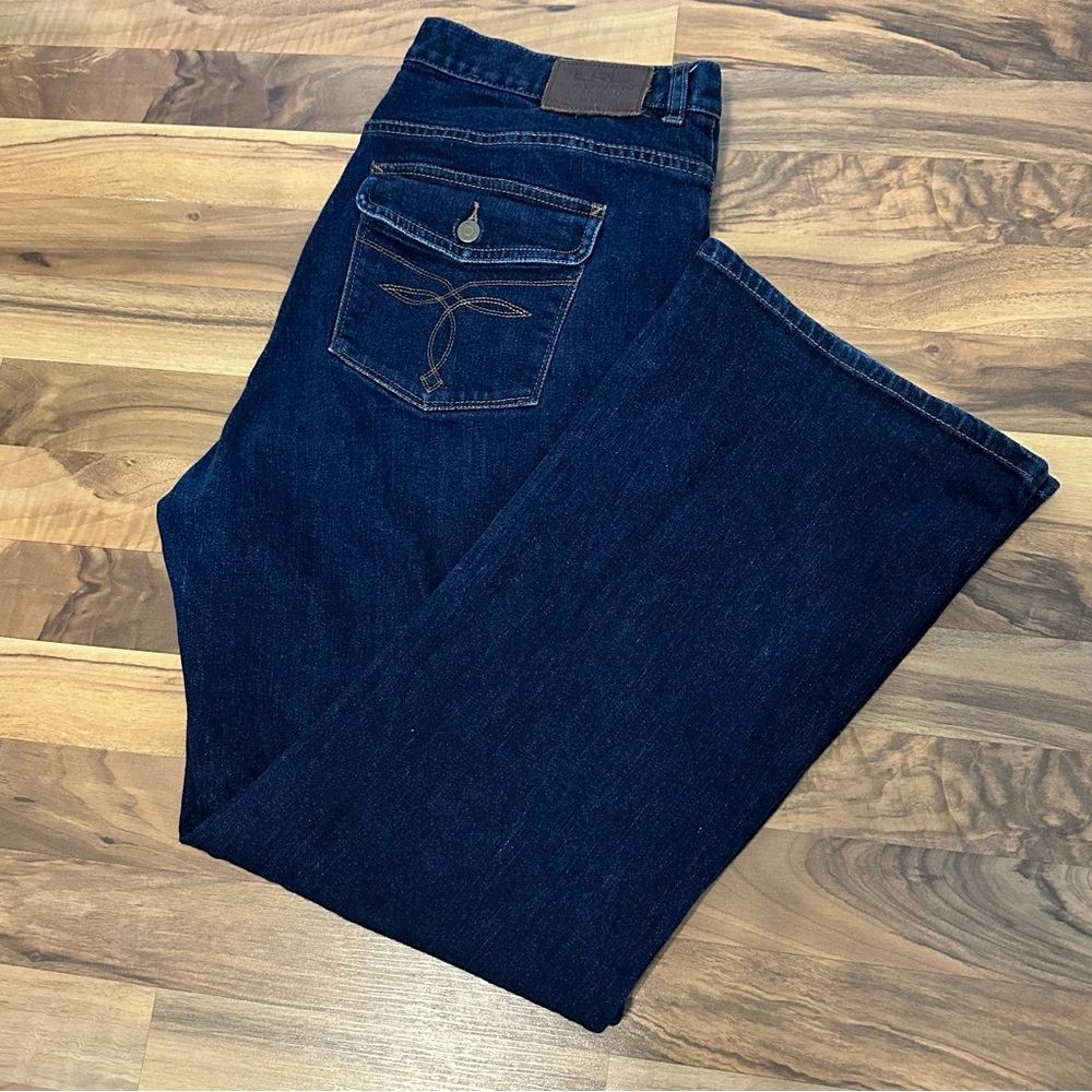 Lauren Ralph Lauren Women’s Dark Wash Bootcut Jeans Size 16